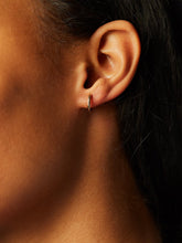 Load image into Gallery viewer, Sterling Silver - Mini Huggie Hoops