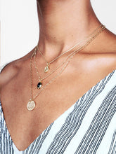 Load image into Gallery viewer, Onyx Layered Necklaces - Ava Set
