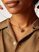 Load image into Gallery viewer, Puffed Heart Necklace - Lev