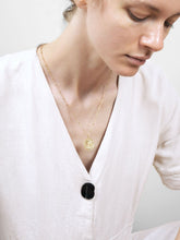 Load image into Gallery viewer, Flower Coin Necklace - Plato