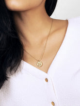 Load image into Gallery viewer, Gold Coin Necklace - Good Luck Necklace