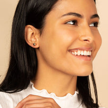 Load image into Gallery viewer, 14K Gold Ball Earrings - Small Sphere Yellow