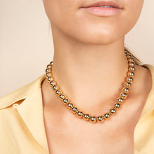 Load image into Gallery viewer, Gold Ball Necklace - Aurora