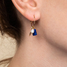 Load image into Gallery viewer, Charm Hoop Earrings - Erica
