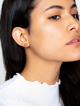 Load image into Gallery viewer, Love Knot Stud Earrings - Mini Love Knot
