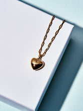 Load image into Gallery viewer, Puffed Heart Necklace - Lev
