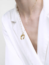Load image into Gallery viewer, Gold Horn Necklace - Brooke
