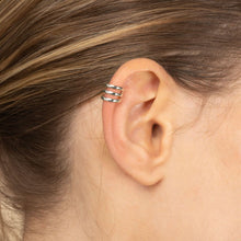 Load image into Gallery viewer, Single Ear Cuff - Ellie Silver
